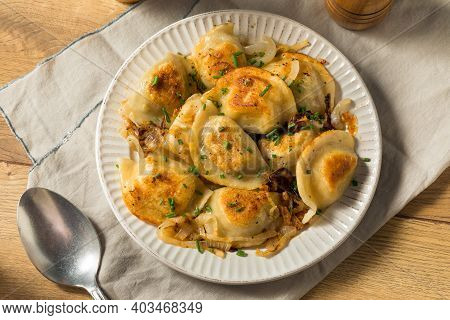 Homemade Polish Potato Pierogies
