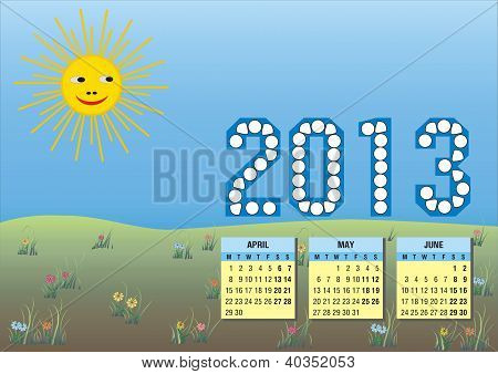 ปฏิทินปี 2013