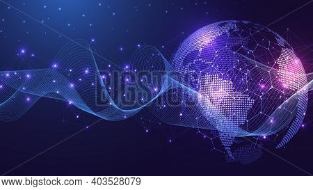 Technology Background. Modern Technology Background Design Concept. Modern Futuristic Technology Bac
