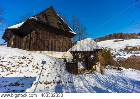 Wooden articular church of Lestiny, UNESCO site, Slovakia