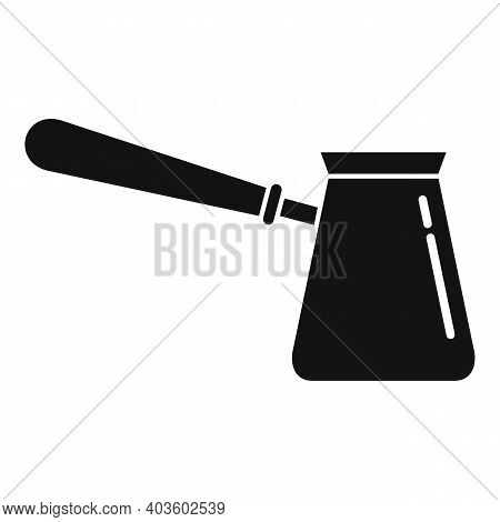 Coffee Turka Icon. Simple Illustration Of Coffee Turka Vector Icon For Web Design Isolated On White 