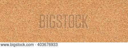 Empty Corkboard Or Pinboard Or Bulletin Board Cork Background In Wide Banner Or Header Format