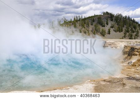 Geyser Basin - Yellowstone
