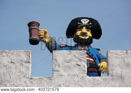 Billund, Denmark - May 26, 2014: Legoland Resort In Billund, Denmark