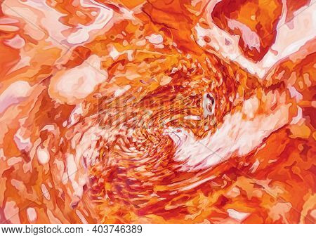 Abstract Colored Texture. Modern Futuristic Pattern. Multicolor Dynamic Background. Decorative Print