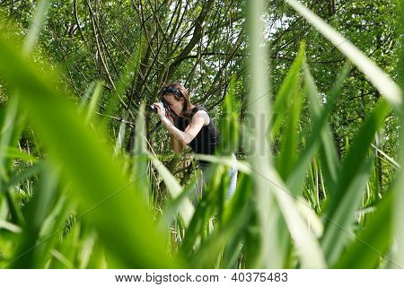 Naturalist Woman Photographer