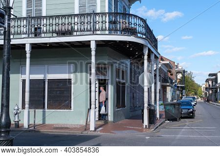 New Orleans, La - January 14: Historic Matassa's Market In The French Quarter Closes Its Doors On Ja