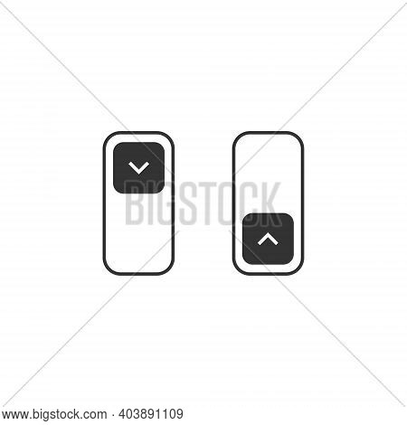 Vector Day Night Switch. Dark Mode Icon Concept. App Interface Design Concept. Dark Mode Switch Icon