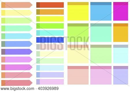 Colored Sticks. Sticky Notes For Notes. Sticky Notes For Notes. Stickers To Remember. Stock Image. E