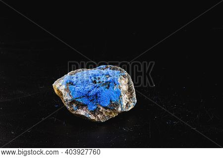 Cobalt Is A Chemical Element Present In The Enameled Mineral, Blue Pigment For Industrial Use