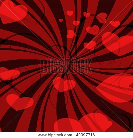 Herzen Hintergrund