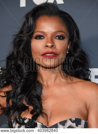 LOS ANGELES - FEB 06:  Actress Keesha Sharp arrives for FOX Winter TCA 2019 on February 06, 2019 in Los Angeles, CA