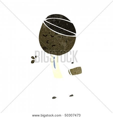 retro cartoon sensible businessman