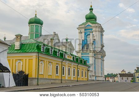 KREMENETS (KRZEMIENIEC), UKRAINE - AUGUST 14: St Nicolas Orthodox Church, Kremenets, Ukraine on August 14, 2013