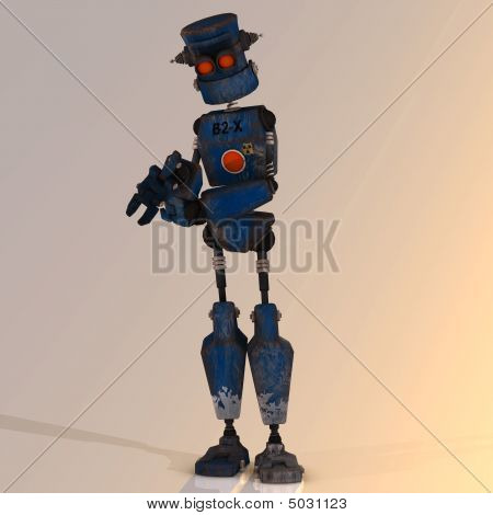 Kreslený Robot