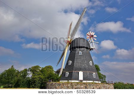 Traditional Danish Windmill