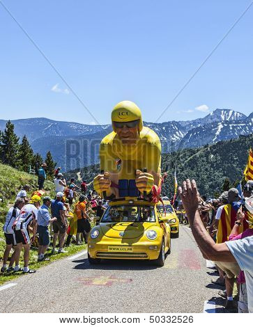 Publicity Caravan In Pyrenees