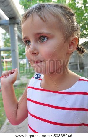 Adorable Little Girl Smiling
