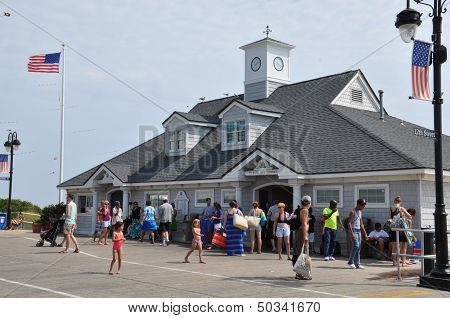 Ocean City Boardwalk in New Jersey