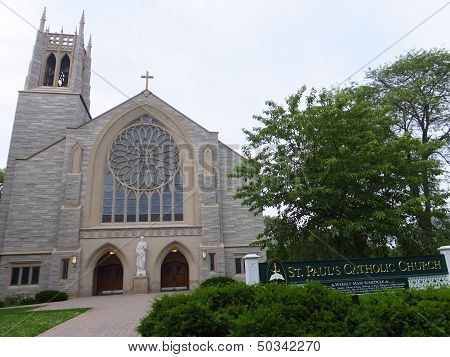 St. Paul's Catholic Church in Princeton, New Jersey