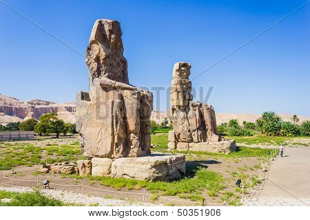 Colossi Of Memnon, Valley Of Kings, Luxor, Egypt