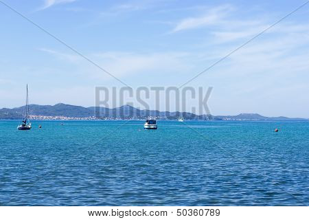 Coastline Near Seget Vranjica, Croatia