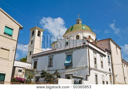 Church of Madonna della Libera. Rodi Garganico. Puglia. Italy.