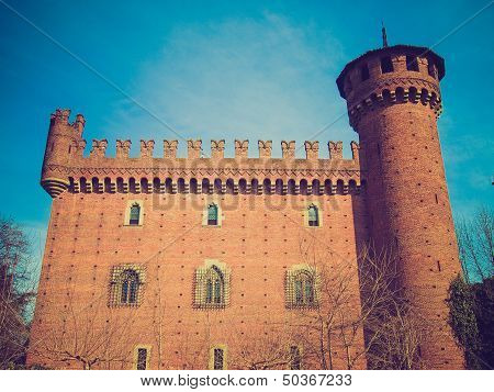 Retro Look Castello Medievale, Turin, Italy