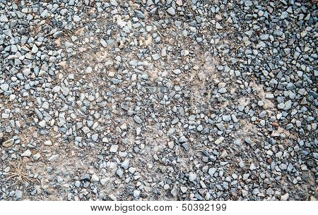 Macadam texture background
