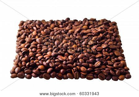 Square from Coffe beans