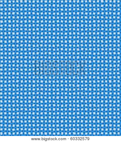 Vintage Cerulean Country Checkered Background.