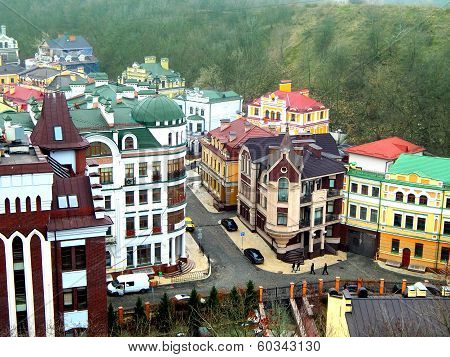 Andriyivskyy Descent in Kyiv, Ukraine