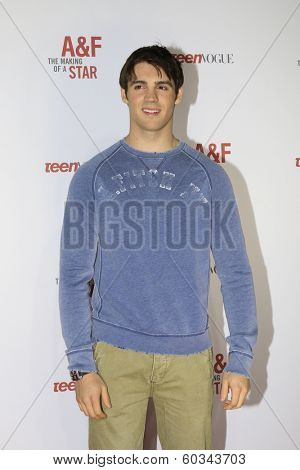 LOS ANGELES - FEB 22:  Steven R. McQueen at the Abercrombie & Fitch 'The Making of a Star' Spring Campaign Party  at Siren Studios on February 22, 2014 in Los Angeles, CA