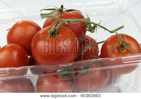 Cherry Tomatoes On The Vine