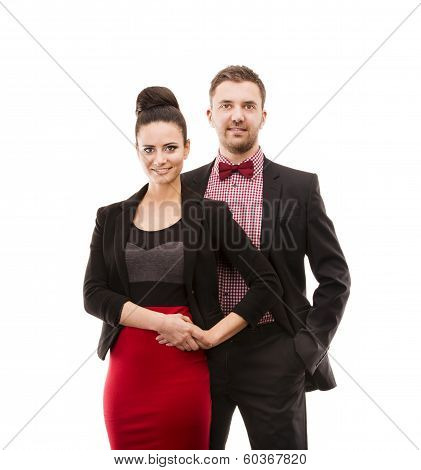 Happy young couple