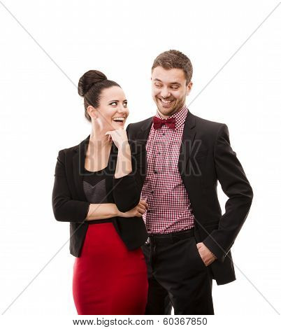 Happy young couple