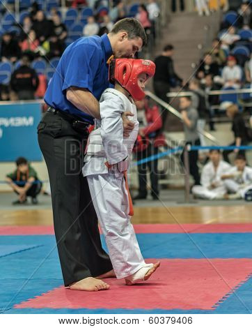 Competition On Kyokushinkai Karate.