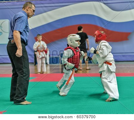 Competition On Kyokushinkai Karate.