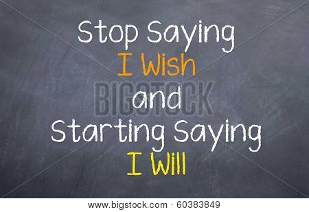 I Wish I Will