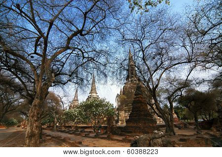 Wat Phra Sri Sanphet, Ayudhya Province, Thailand