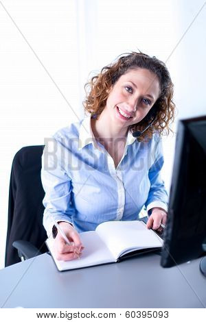 portrait of a beautiful young executive women