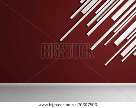 Abstract interior composition.