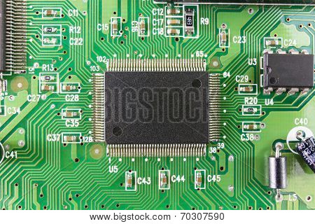 Electronic Circuit Chip On Board