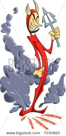 Grappige Devil