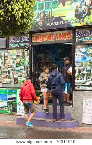 Tour Operator in Banos, Ecuador