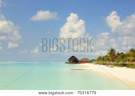 Maldives Beach view
