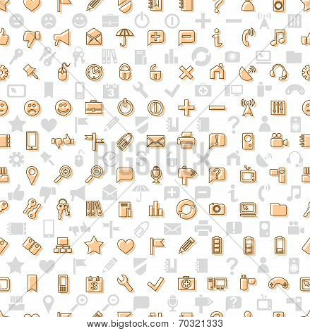 Pattern icons, Web