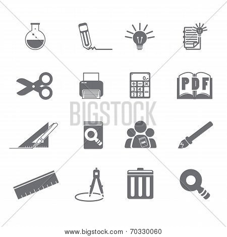 Tools Learning  Icon Set 5