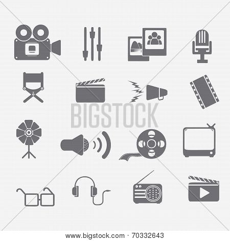 Movie Icons Set