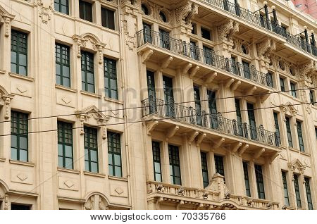 Historic building fascade